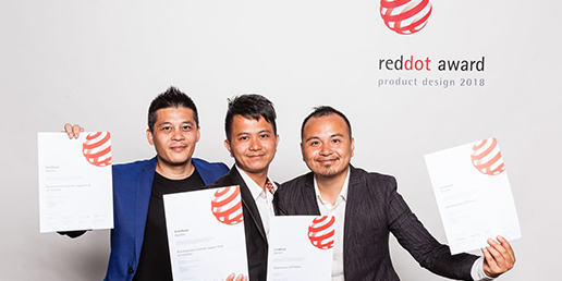 大业设计荣获两项德国红点设计奖 Reddot Awars 2018