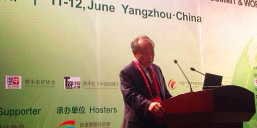 李龚川担任世界绿色设计论坛扬州峰会分享嘉宾
