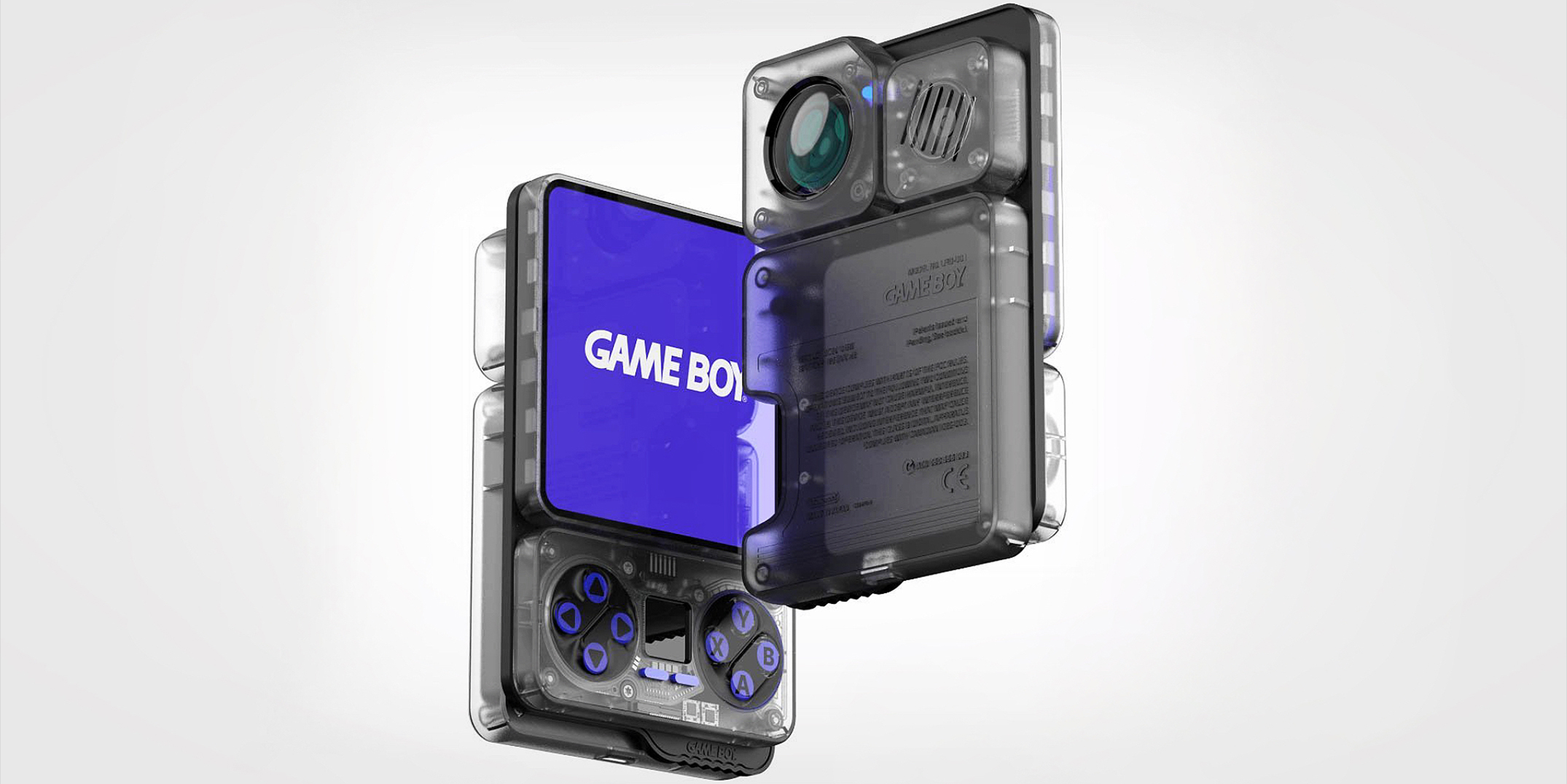 设计资讯 | 透明Game Boy：可拆卸投影仪，在大屏幕上尽情畅游